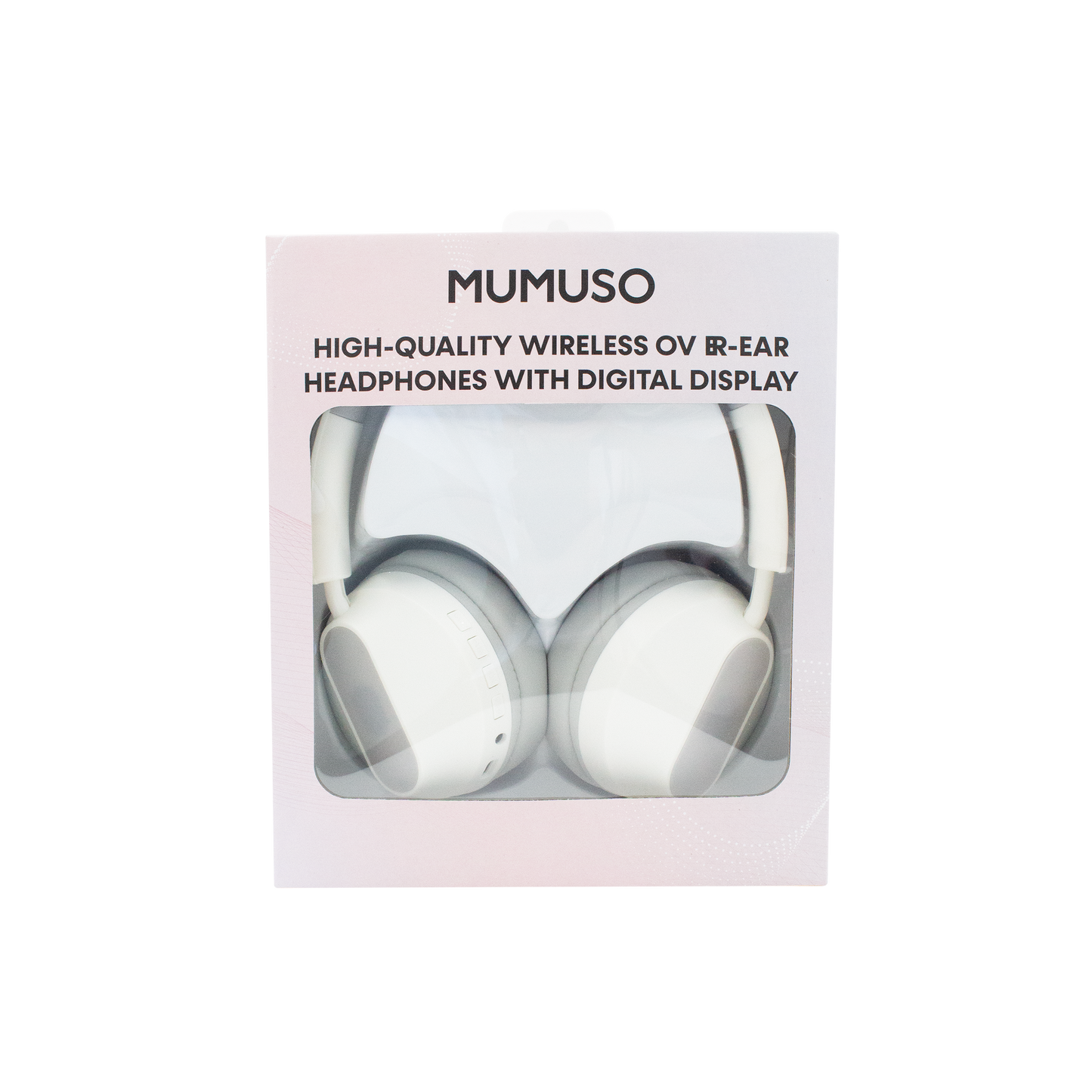 High Quality Wireless Over Ear Headphones With Digital Display