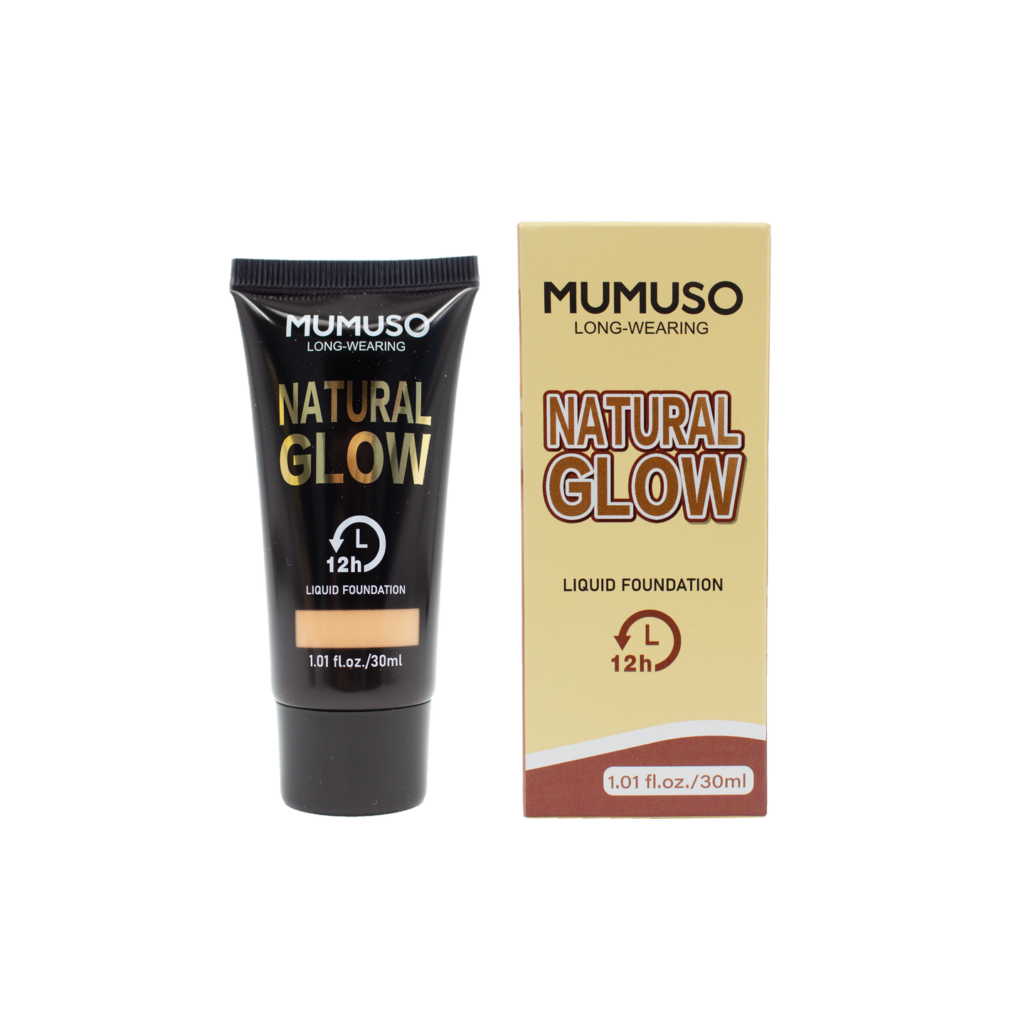 NATURAL GLOW LIQUID FOUNDATION-01 MEDIUM BEIGE