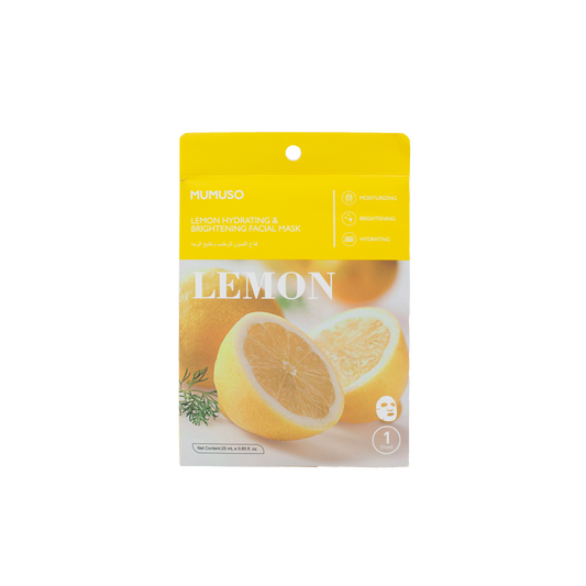 LEMON HYDRATING & BRIGHTENING FACIAL MASK