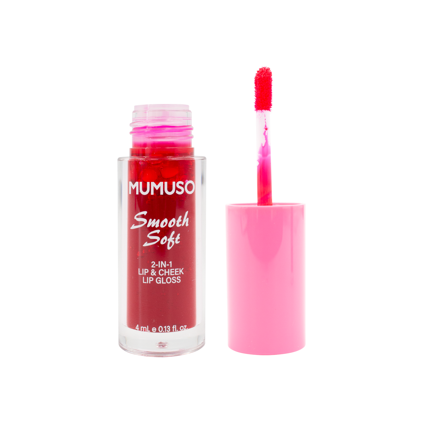 DUAL-USE LIP GLOSS FOR LIPS AND CHEEKS (02 ROSE RED)