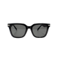 SIMPLE SQUARE SUNGLASSES (BLACK)