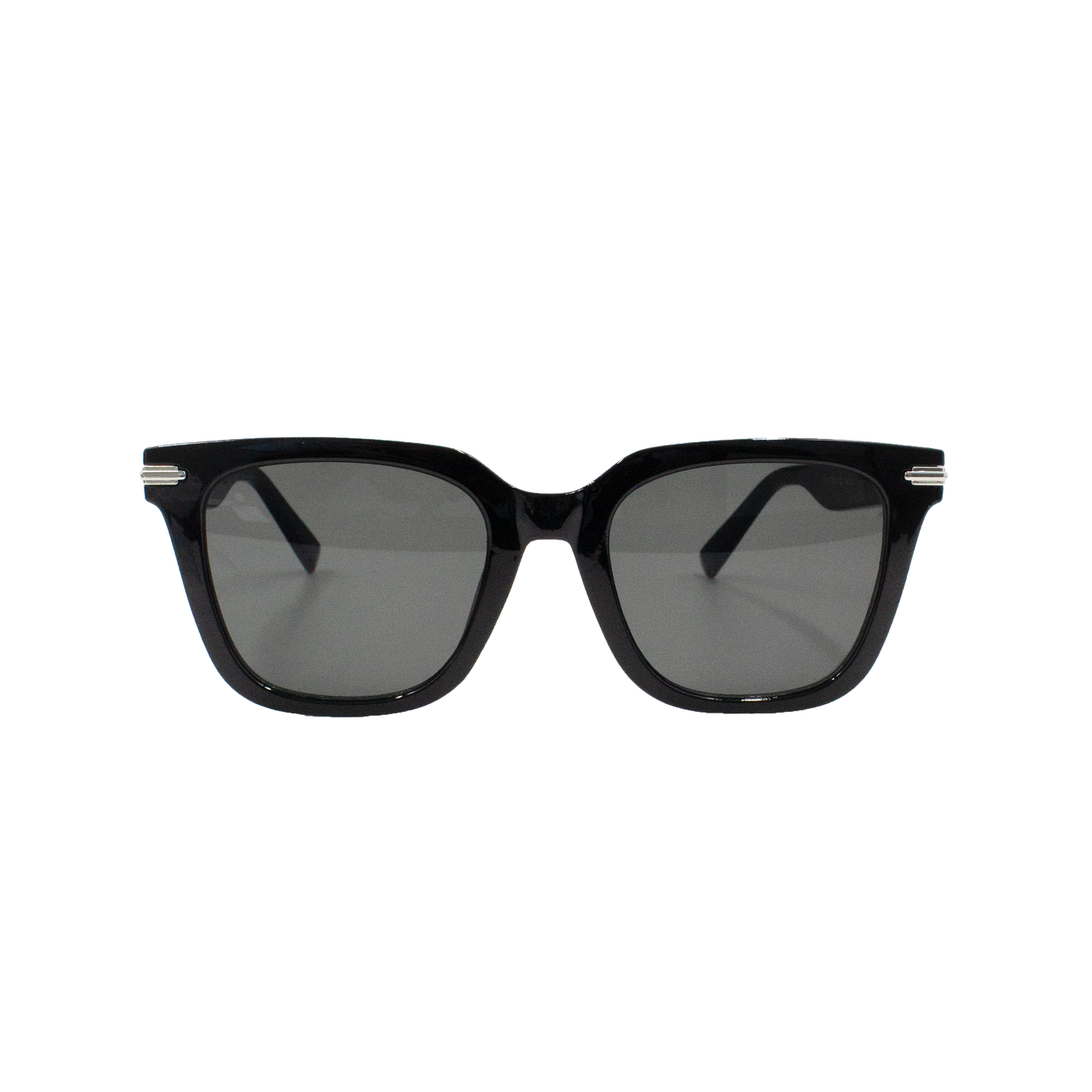 SIMPLE SQUARE SUNGLASSES (BLACK)