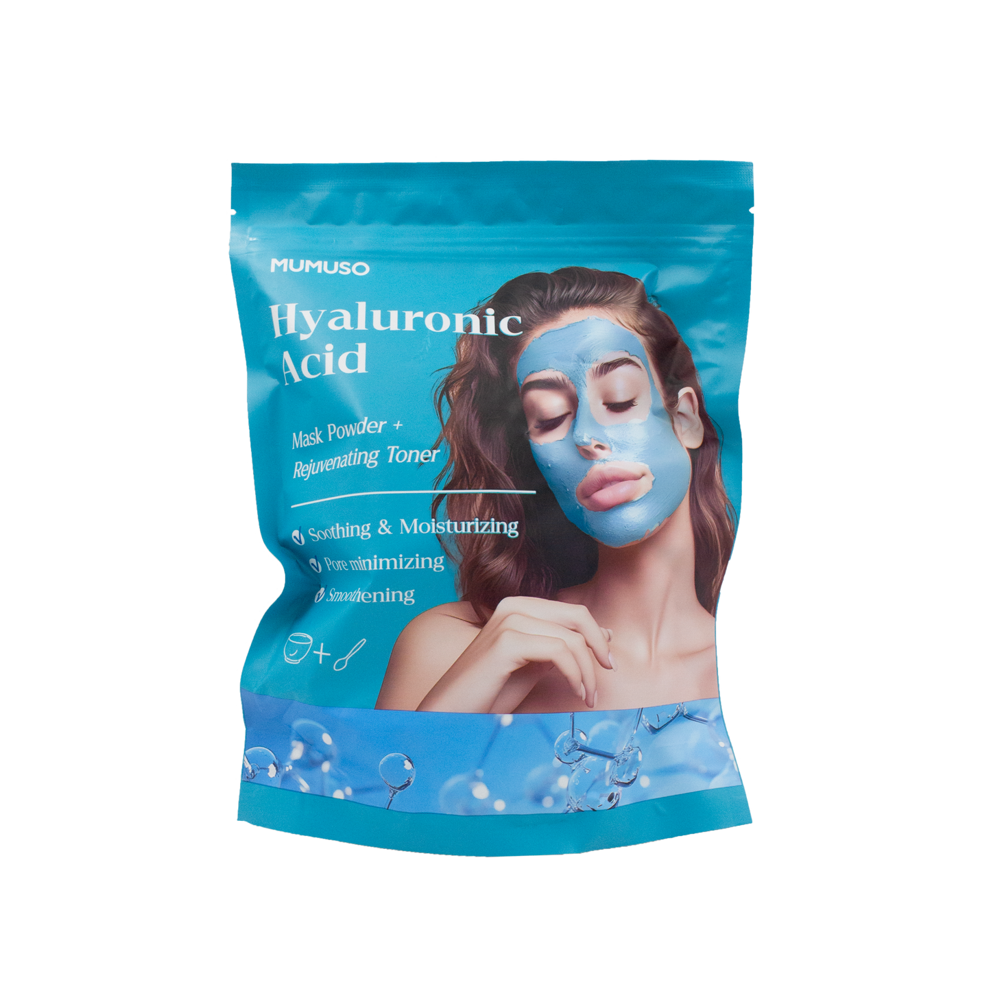 HYALURONIC ACID MOISTURIZING & SOOTHING MASK POWDER+REJUVENATING TONER