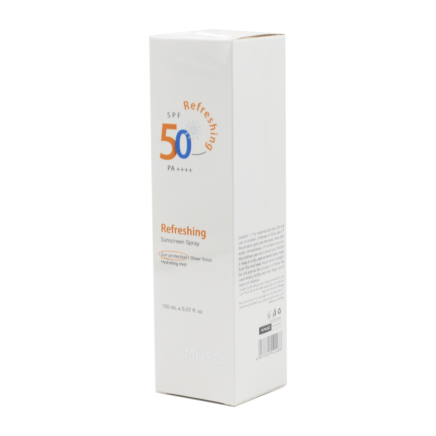 REFRESHING SUNSCREEN SPRAY SPF50+ PA+