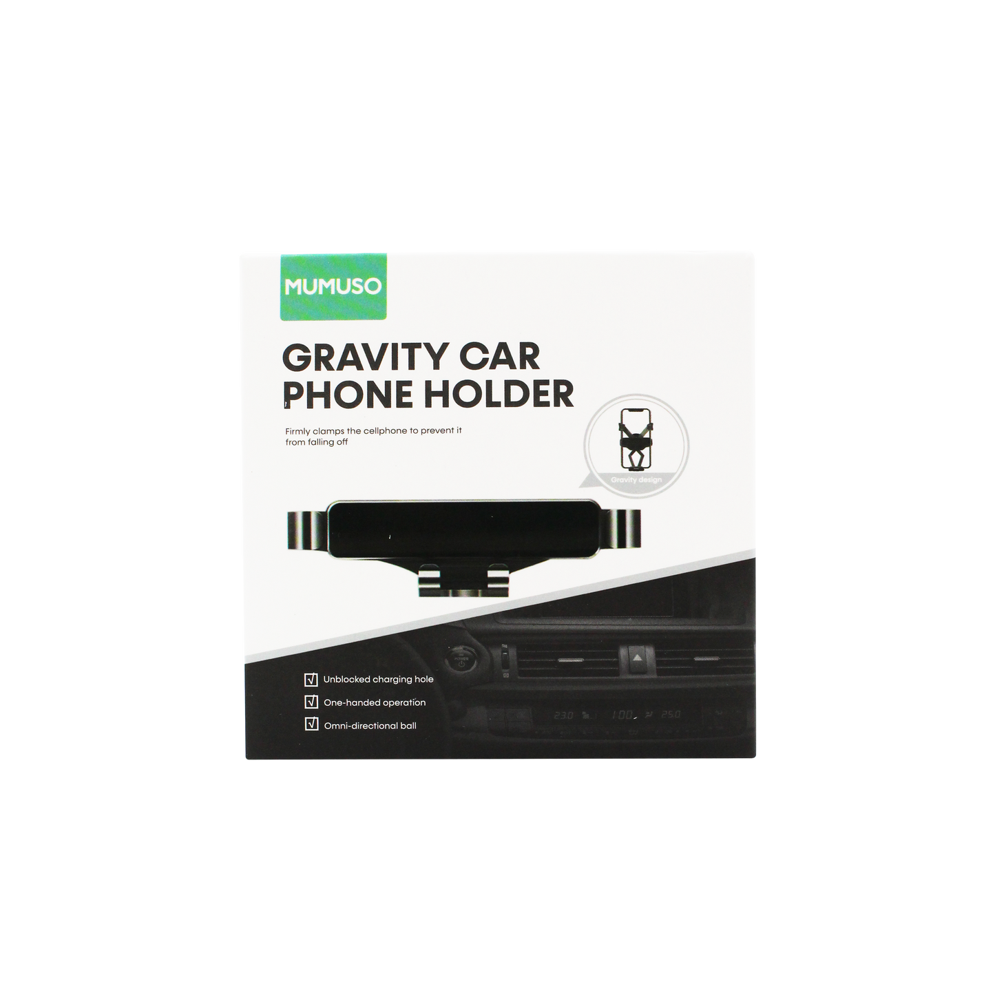 GRAVITY CAR PHONE HOLDER