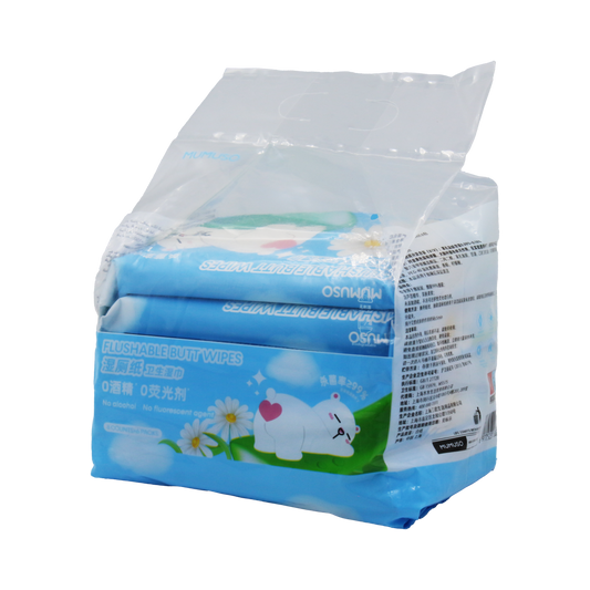 Flushable Butt Wipes