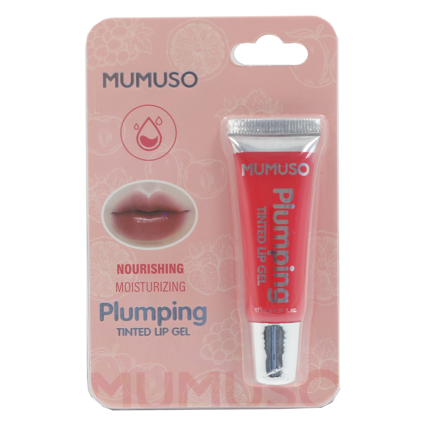 Tinted Lip Gel (Strawberry)
