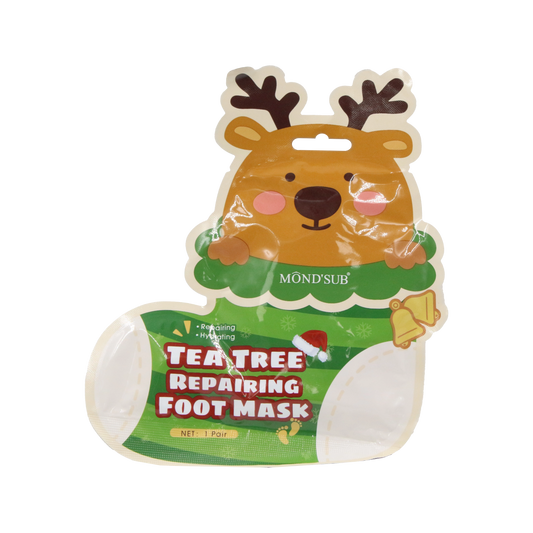 قناع القدم بخلاصة شجرة الشاي