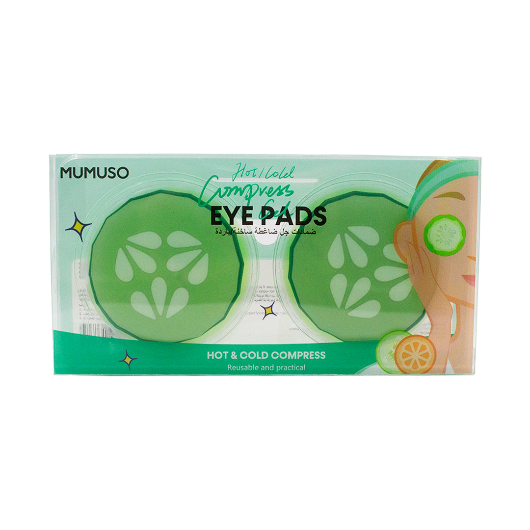 Hot or Cold Compress Gel Eye Pads (Cucumber/1 Pair)