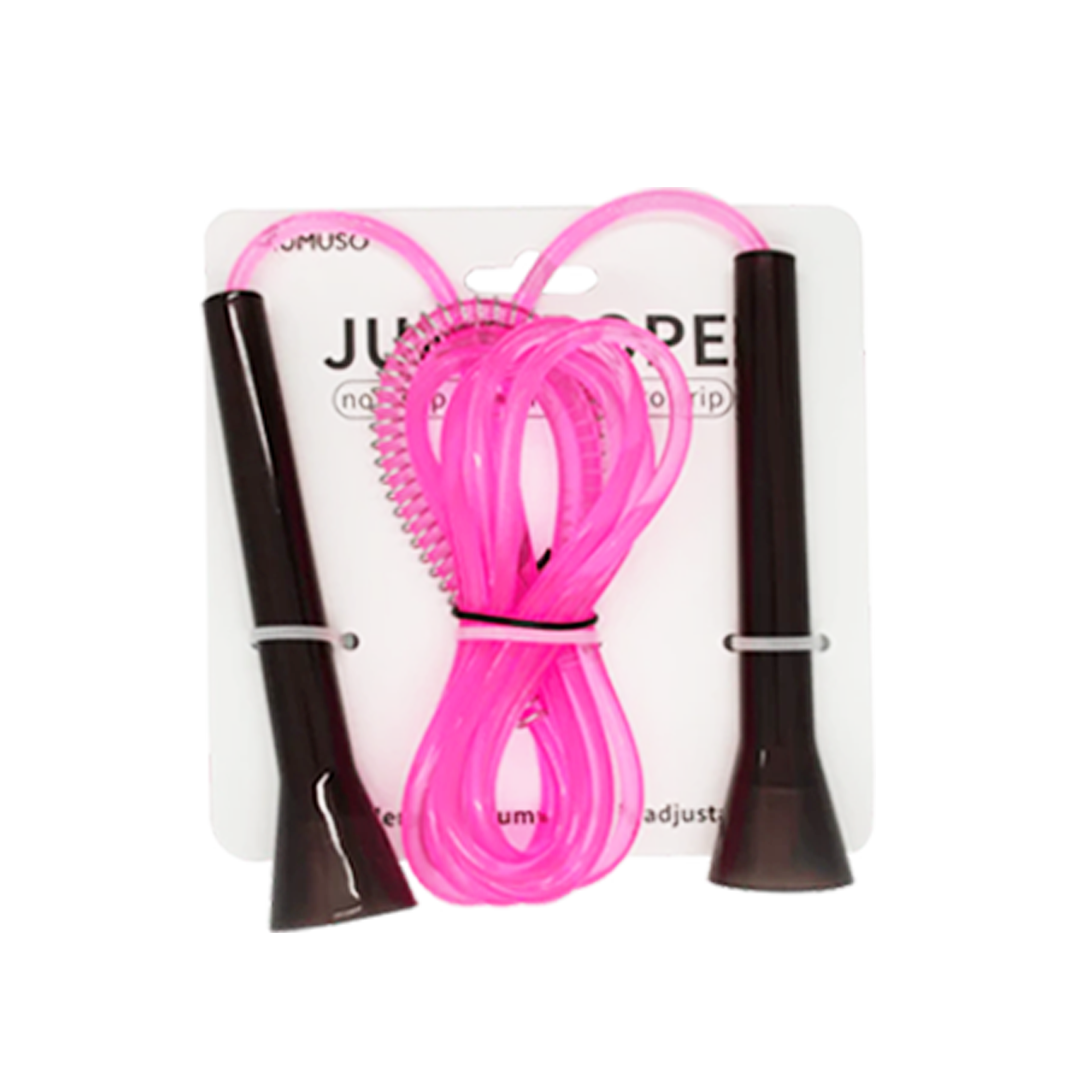 JUMP ROPE WITH TRUMPET HANDLES