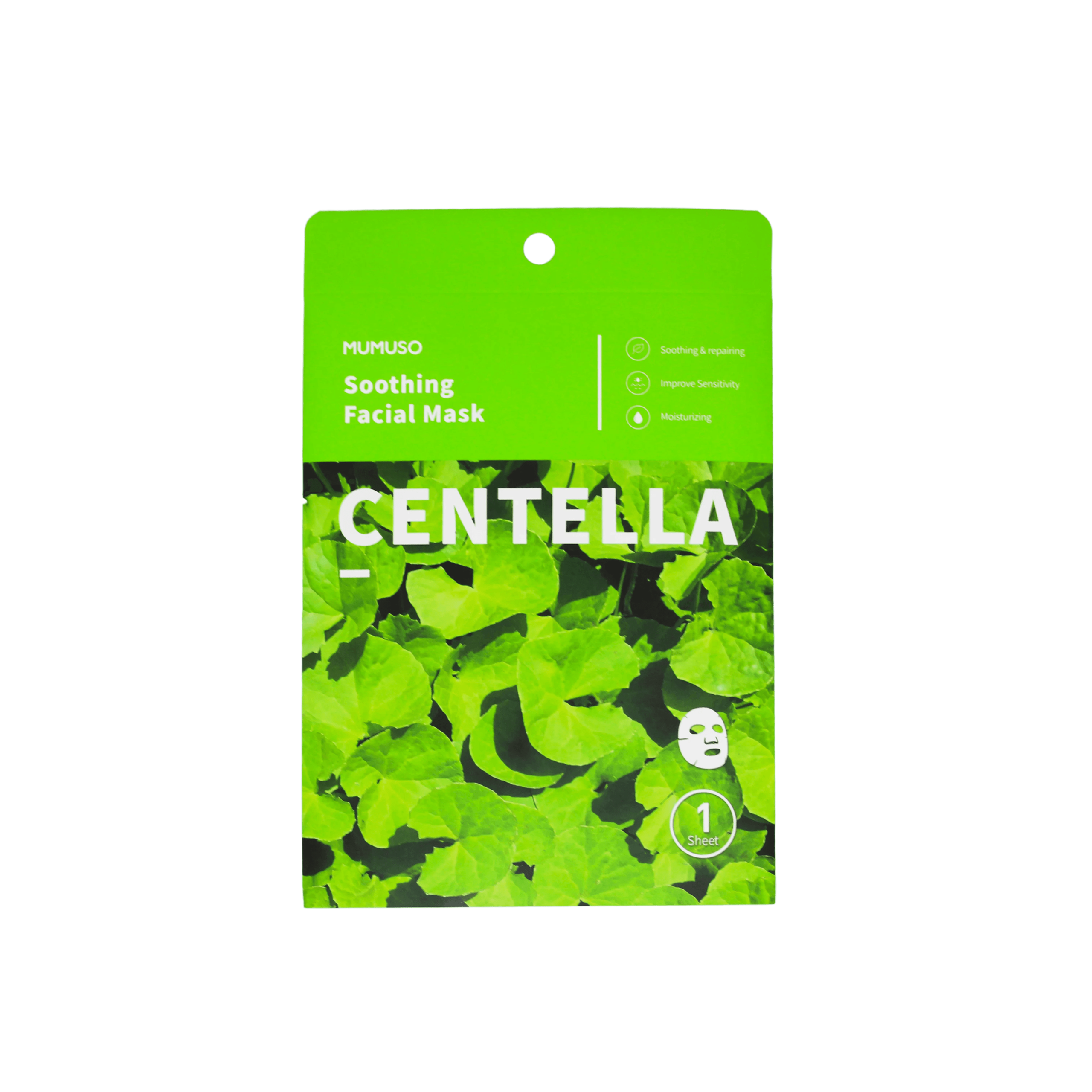 MUMUSO CENTELLA SOOTHING FACIAL MASK