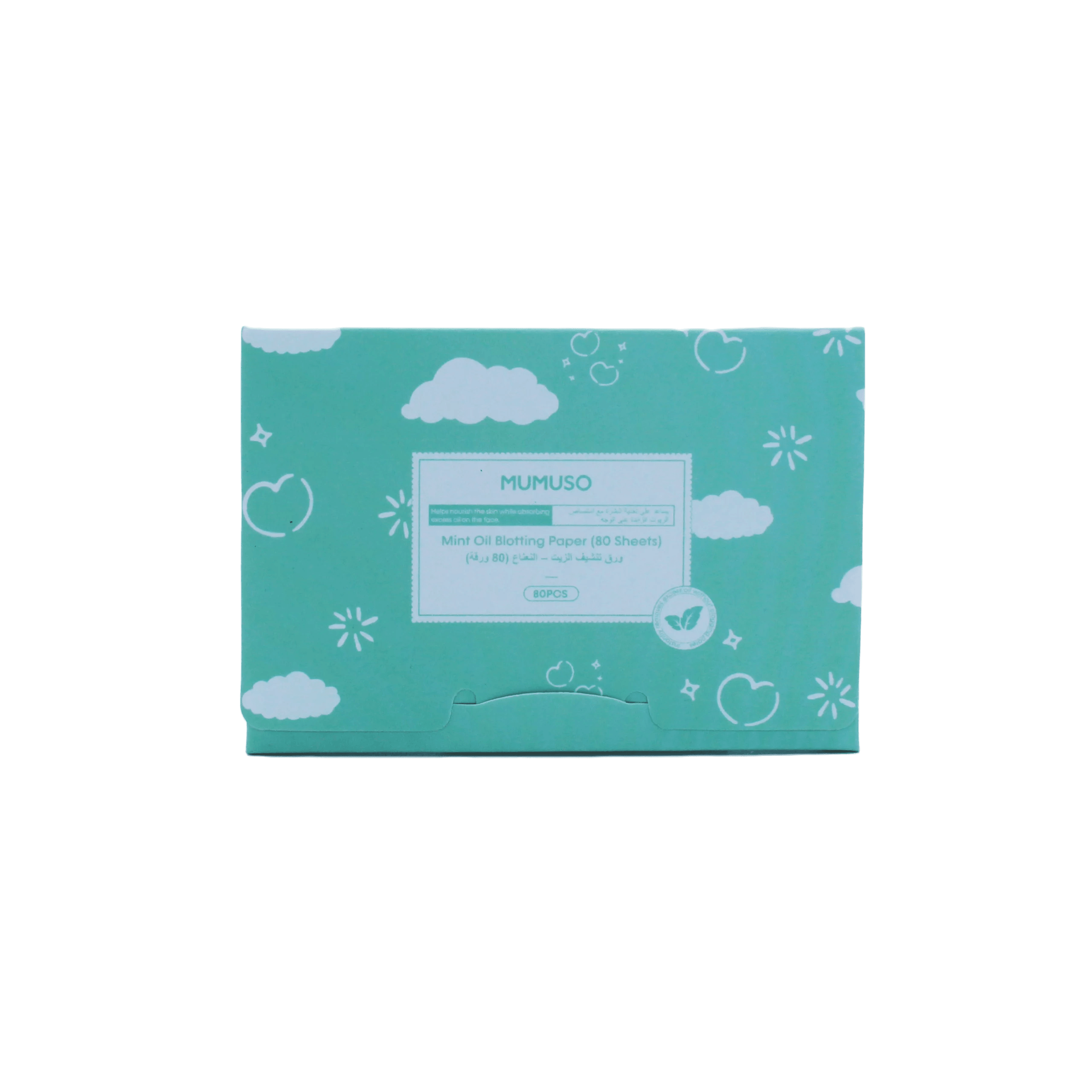 MUMUSO OIL BLOTTING PAPER (80 SHEETS)