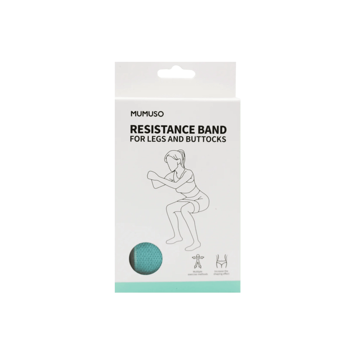 RESISTANCE BAND FOR LEGS AND BUTTOCKS