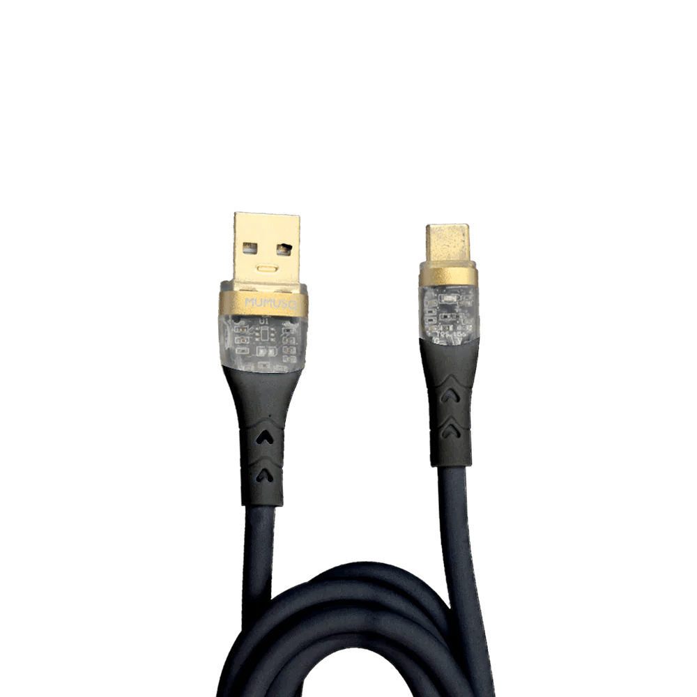 كابل USB من النوع C مع غلاف شفاف - Mumuso