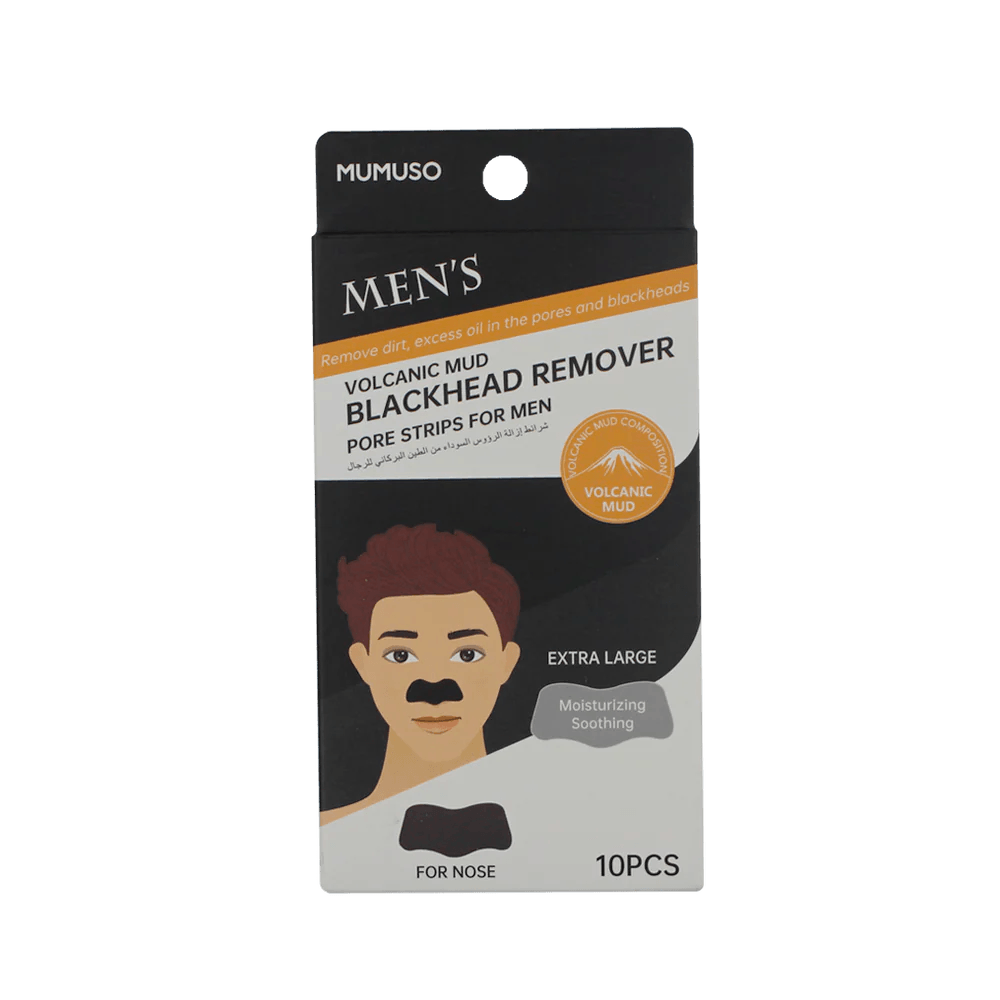 MUMUSO VOLCANIC MUD BLACKHEAD REMOVER PORE STRIPS